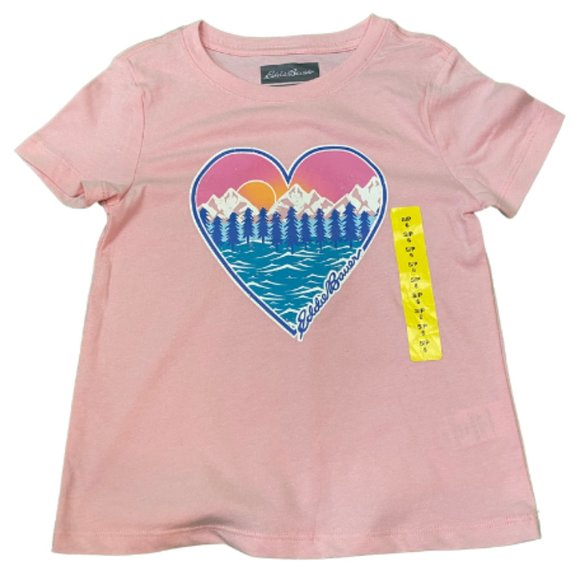 Eddie Bauer Youth Girls 3-Pack T-Shirt Set - Pink, (6) Size Small - Picture 4 of 4